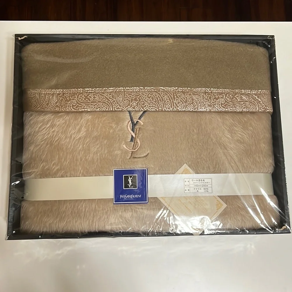 Yves Saint Laurent | Bedding | Ysl Blanket | Poshmark